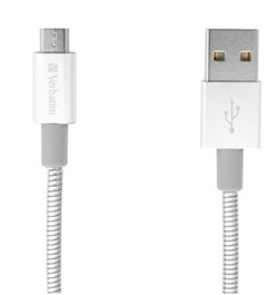 Verbatim | Kabel | USB - A | Micro USB - A | Sync & Charge | 1m | Zilver