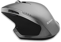 Verbatim | Muis | Draadloos | Optisch | 8 Knops | USB | Grijs-2