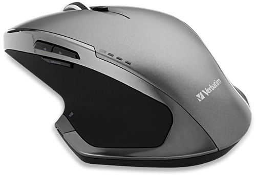 Verbatim | Muis | Draadloos | Optisch | 8 Knops | USB | Grijs-2