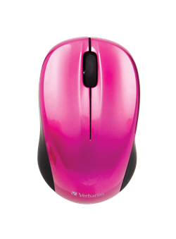 Verbatim | Muis | Draadloos | Optisch | 2 Knops | USB | Roze