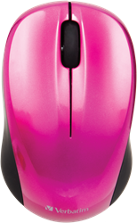 Verbatim | Muis | Draadloos | Optisch | 2 Knops | USB | Roze