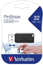 Verbatim | USB Stick | 32 GB | USB 2.0 | Pinstripe