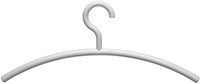 Kledinghanger MAUL acryl 460X190mm wit 5 stuks