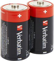 Verbatim | Batterijen | Alkaline | Premium | C | 2 Stuks-2