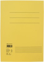 Dossiermap Quantore folio 300gr geel