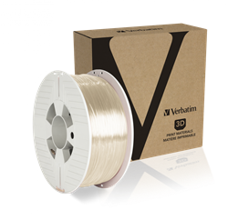 Verbatim 55051 3D-printmateriaal Polyethyleentereftalaatglycol (PETG) Transparant 1 kg