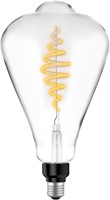 Led's Light  LED Filament Lamp -  ST64 E27 7W 470lm 1800K 330° Smokey - Dimbaar