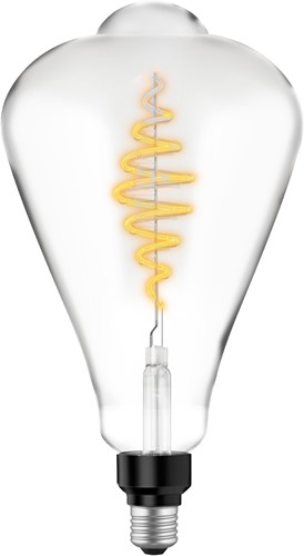 Led's Light  LED Filament Lamp -  ST64 E27 7W 470lm 1800K 330° Smokey - Dimbaar