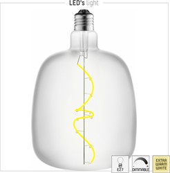 Led's Light  LED Filament Lamp -  V140 E27 4,5W 140lm 1800K 330° Smokey - Dimbaar