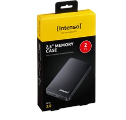 Intenso | Harddisk | Extern | 2 TB | USB 3.0 | 2,5 inch | Portable | Zwart