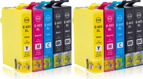 603 XL | 10 Pack | Huismerk | Cartridges voor Epson