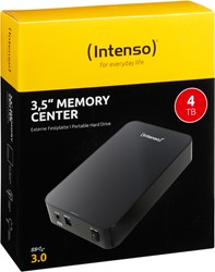 Intenso | Harddisk | Extern | 4 TB | USB 3.0 | 3,5 inch | Desktop | Memory Center