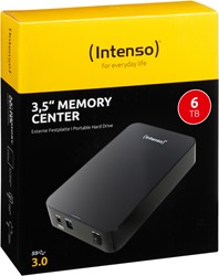 Intenso | Harddisk | Extern | 6 TB | USB 3.0 | 3,5 inch | Desktop | Memory Center