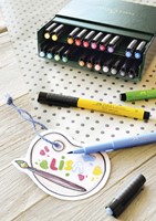 Brushstift Faber-Castell Pitt Artist 24 stuks assorti-4