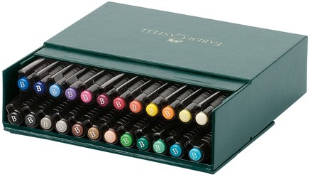 Brushstift Faber-Castell Pitt Artist 24 stuks assorti-3
