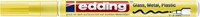 Paintmarker edding 751 op oliebasis 1-2mm pastel geel-2