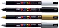 Paintmarker Uni POSCA PC1MR extra fijn goud-2
