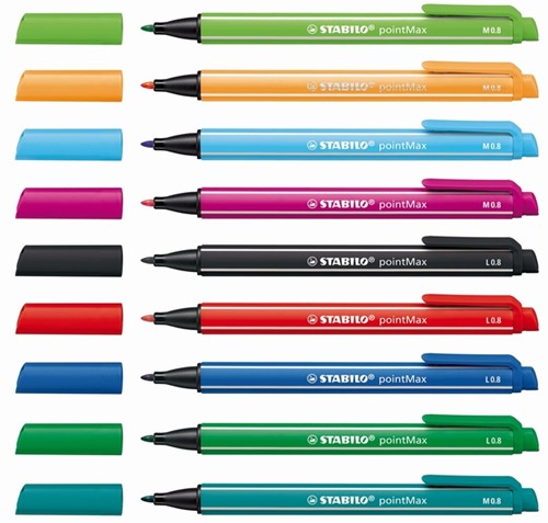Vilstift STABILO pointMax 488/51 medium azuurblauw-2