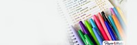 Fineliner Paper Mate Flair Original medium blauw valuepack à 36 stuks-2