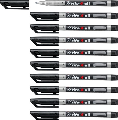 Viltstift STABILO Write-4-All 166/46 super fijn zwart-2