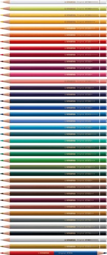 Kleurpotloden STABILO 8778 Original Arty assorti blik à 38 stuks-3
