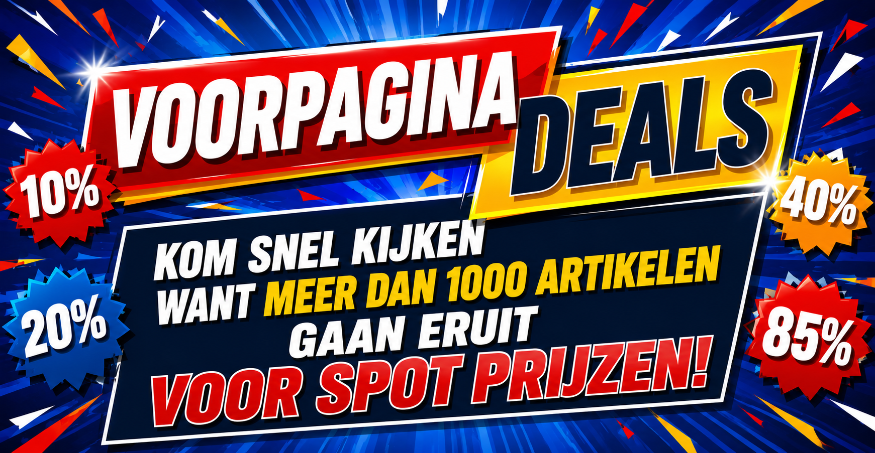 Voorpagina - Big - banner Slider - Zomer