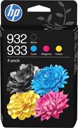 932 | 933 | 4 Pack | Origineel | Cartridge voor HP