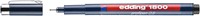 Fineliner edding 1800 0.5mm zwart