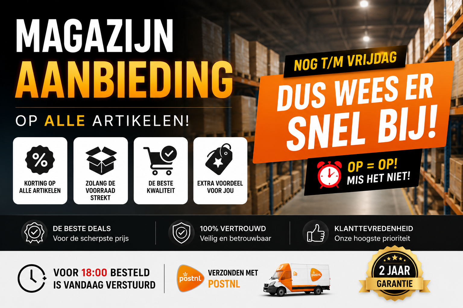 Voorpagina - Big - banner Slider - Magazijn