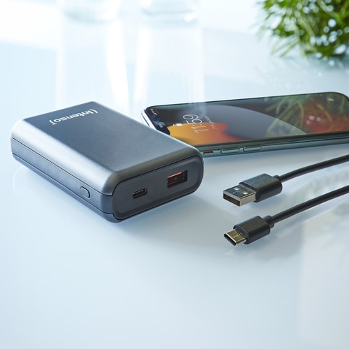 Intenso | Powerbank | 10.000 mAh | USB-QC 3.0 | 1x USB | A10000 | QuickCharge | Antraciet-3