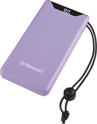 Intenso | Powerbank | 10.000 mAh | 20W | USB-C | USB-QC3.0 | PD3.0 | Display % | F10000 | Paars