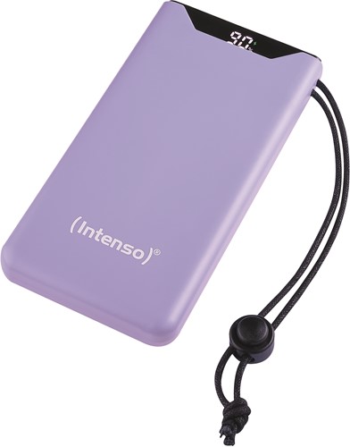 Intenso | Powerbank | 10.000 mAh | 20W | USB-C | USB-QC3.0 | PD3.0 | Display % | F10000 | Paars