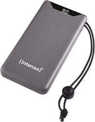 Intenso | Powerbank | 10.000 mAh | 20W | USB-C | USB-QC3.0 | PD3.0 | Display % | F10000 | Grijs