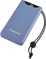 Intenso | Powerbank | 10.000 mAh | 20W | USB-C | USB-QC3.0 | PD3.0 | Display % | F10000 | Blauw