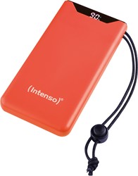Intenso | Powerbank | 10.000 mAh | 20W | USB-C | USB-QC3.0 | PD3.0 | Display % | F10000 | Oranje