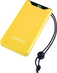 Intenso | Powerbank | 10.000 mAh | 20W | USB-C | USB-QC3.0 | PD3.0 | Display % | F10000 | Geel