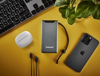 Intenso | Powerbank | 20.000 mAh | 20W | USB-C | USB-QC3.0 | PD3.0 | Display % | F20000 | Grijs-3