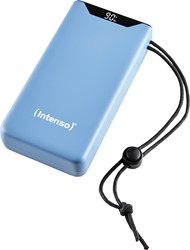 Intenso | Powerbank | 20.000 mAh | 20W | USB-C | USB-QC3.0 | PD3.0 | Display % | F20000 | Blauw