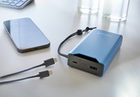 Intenso | Powerbank | 20.000 mAh | 20W | USB-C | USB-QC3.0 | PD3.0 | Display % | F20000 | Blauw-3