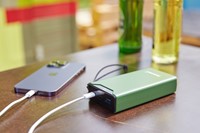 Intenso | Powerbank | 20.000 mAh | 20W | USB-C | USB-QC3.0 | PD3.0 | Display % | F20000 | Groen-3