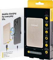 Intenso | Powerbank | 5.000 mAh | USB-C | Magnetisch opladen | MW5000 | Champange-3