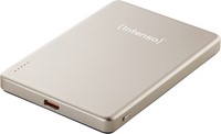 Intenso | Powerbank | 5.000 mAh | USB-C | Magnetisch opladen | MW5000 | Champange