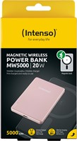Intenso | Powerbank | 5.000 mAh | USB-C | Magnetisch opladen | MW5000 | Rose-2