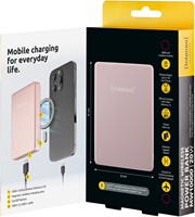 Intenso | Powerbank | 10.000 mAh | USB-C | Magnetisch opladen | MW10000 | Rose-3