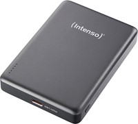 Intenso | Powerbank | 10.000 mAh | USB-C | Magnetisch opladen | MW10000 | Grijs
