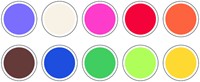Transparant papier Folia 18.5x29.7cm 42gr 10 vel 10 kleuren-3
