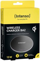 Intenso | Oplader | Draadloos | Qi lader | Ronde Schijf | BA2 | 15W | Snellaad funtie | Zwart-3