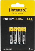 Intenso | Batterijen | Alkaline | Energy Ultra | AAA | 4 Stuks