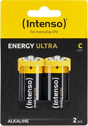 Intenso | Batterijen | Alkaline | Energy Ultra | C | 2 Stuks