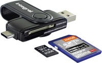 Integral | Kaartlezer | MicroSD | SD | USB 3.1 | USB-C